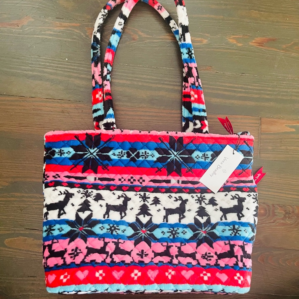 Nordic Stripe Multi Small Vera Tote!
